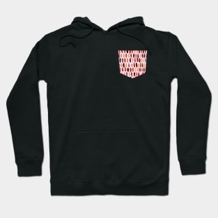 Pocket - PILLS RED WHITE BG Hoodie